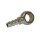 Ringöse / Ringnippel 8 mm für Hohlschraube 14 mm
