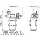Marco Elektronik-Trinkwasserpumpe UP14/E 12/24V, 2.760...