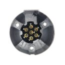 Anhängersteckdose Alu 12 Volt, 7-polig