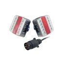 Anhänger-Beleuchtungssatz farbig 12 Volt mit...