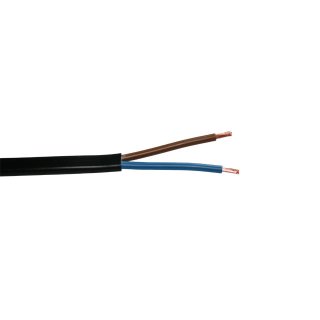 PVC mehradriges Kabel 2x 0,75 mm² blau / braun