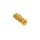 Flachsteckhülse gelb 6,3 x 0,8 mm, vollisoliert