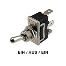 Kfz-Kippschalter/Taster, 6V bis 250V EIN / AUS / EIN 3...