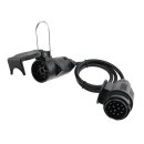 Adapterkabel 13 auf 7-polig 12 Volt, 0,8 Meter