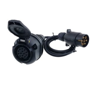 Adapterkabel 7 auf 13-polig 12 Volt, 1,0 Meter