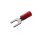 Gabelkabelschuh rot M4, 1,5 mm²