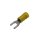 Gabelkabelschuh gelb M4, 6 mm²