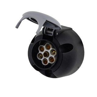Anhängersteckdose 12 Volt, 7-polig 12S
