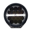 LED-Frontscheinwerfer mit Positionslicht, 12 bis 24 Volt, 5.690 Lumen