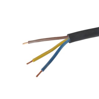 H07RN-F 3 G 1,5mm High-End Gummileitung blau - schwarz - gelb/grün