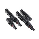 MC4 2-Fach Abzweigbuchsen Y-Stecker (Paar)