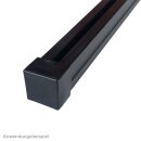 Endkappe PA schwarz für 40x40 Alu Profile