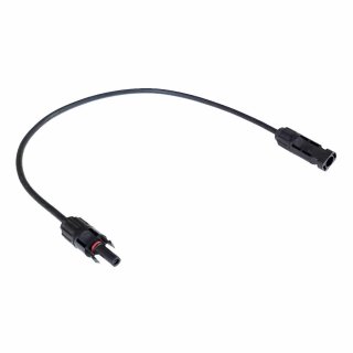 MC4-Verlängerungskabel 6 mm² - 0,5 m