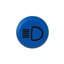 Knopf Blau für Kfz-Druckschalter "HEAVY DUTY" Symbol Arbeitslicht