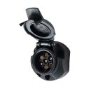 Anhängersteckdose 12 Volt, 7+1-polig