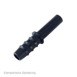 Stecknippel 8mm-8 (5/16")mm Schlauchtülle, IQS-Standard