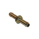Schlauchverbindungsrohr Stahl galvanisiert, 8 mm