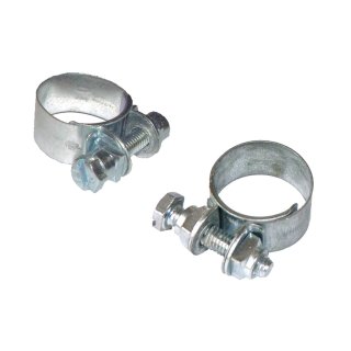 Rundziehende Schlauchschellen 20-21 mm für Bremsschläuche - DIN 3017