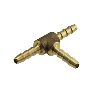 T-Stück Schlauchverbinder aus Messing 5 mm