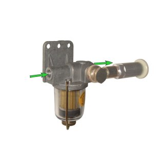 Kraftstoff Vorfilter S Magnetic mit Handpumpe und Schauglas - AD-7038/4M
