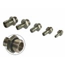 Einschraubtülle Messing vernickelt mit O-Ring...