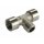 T-Stück mit Innen-/Außen-/Innengewinde Messing vernickelt 1/2" Zoll