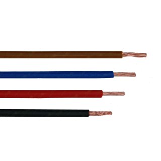 PVC Aderleitung H07V-K 4,0 mm², rot