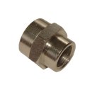 Reduziermuffe mit 2x Innengewinde - Messing vernickelt...