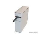 6 Meter Schrumpfschlauch in Spenderbox 2:1 6,4mm/3,2mm...
