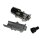 Anhängerstecker Alu 24 Volt, 7-polig, mit Flachsteckanschluss 24N