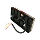 LED Rückleuchte transparent, ohne Kennzeichenlicht 12 /24 V