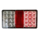 LED Rückleuchte transparent, ohne Kennzeichenlicht 12 /24 V