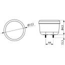 LED Multifunktionsleuchte 12 /24 V - Rückleuchte, Blinkleuchte, Bremslicht