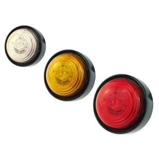 LED Positionsleuchte 12 bis 24 Volt, Wasserdicht, 3 Farbvarianten