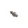 Einschraubtülle M5x0,8 Ø 4mm, Messing vernickelt