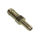 Schlauchverbindungsrohr Stahl verzinkt 8/10 mm