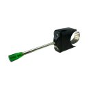 Lenkstockschalter 6V bis 12V grün, mit Beleuchtung