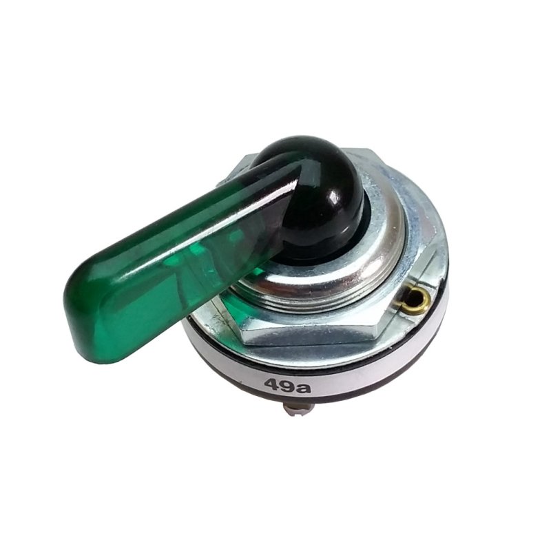 HELLA - Schalter - S14 - Kippbetätigung - Anschlussanzahl: 3 - geclipst -  Wechsler - Schalterbeleuchtung: grün - 6EH 004 406-031