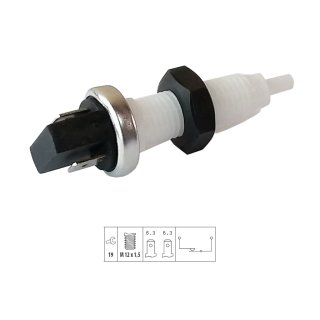 Bremslichtschalter mechanisch M12x1,5 mm - 7.1000