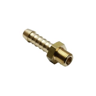 Einschraubtülle M8x0,75 Ø 6mm, Messing