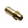 Einschraubtülle M12x1,5 Ø 13mm, Messing