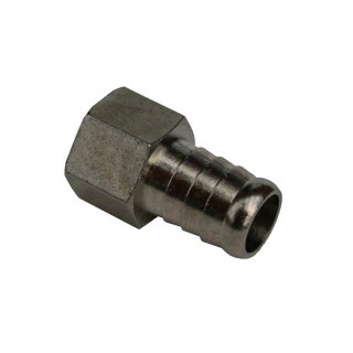 Aufschraubtülle 3/8"x 13 mm Messing vernickelt