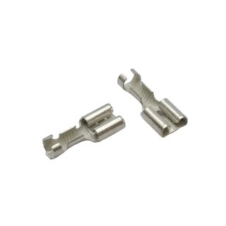 Flachsteckhülse blank 6,3 x 0,8 mm 0,5-2,5 mm²