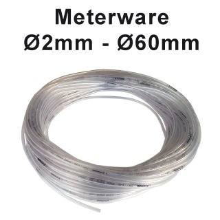 PVC Schlauch, transparent Ø 2 bis 60 mm