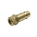 Kupplungsstecker (NW7,2) Messing 10 x 8 mm