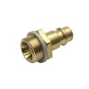 Kupplungsstecker (NW7,2) Messing (AG) 3/8"