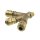 3-fach Luftweiche 3/8" (AG) mit 3 Kupplungsdosen NW7