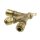 3-fach Luftweiche 1/2" mit 1x Stecker und 3x Kupplungsdosen NW7