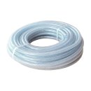 10 Meter PVC-Gewebeschlauch, transparent Ø 8 x 14 mm