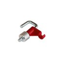 Bügelklemme rot, 1 - 10 mm